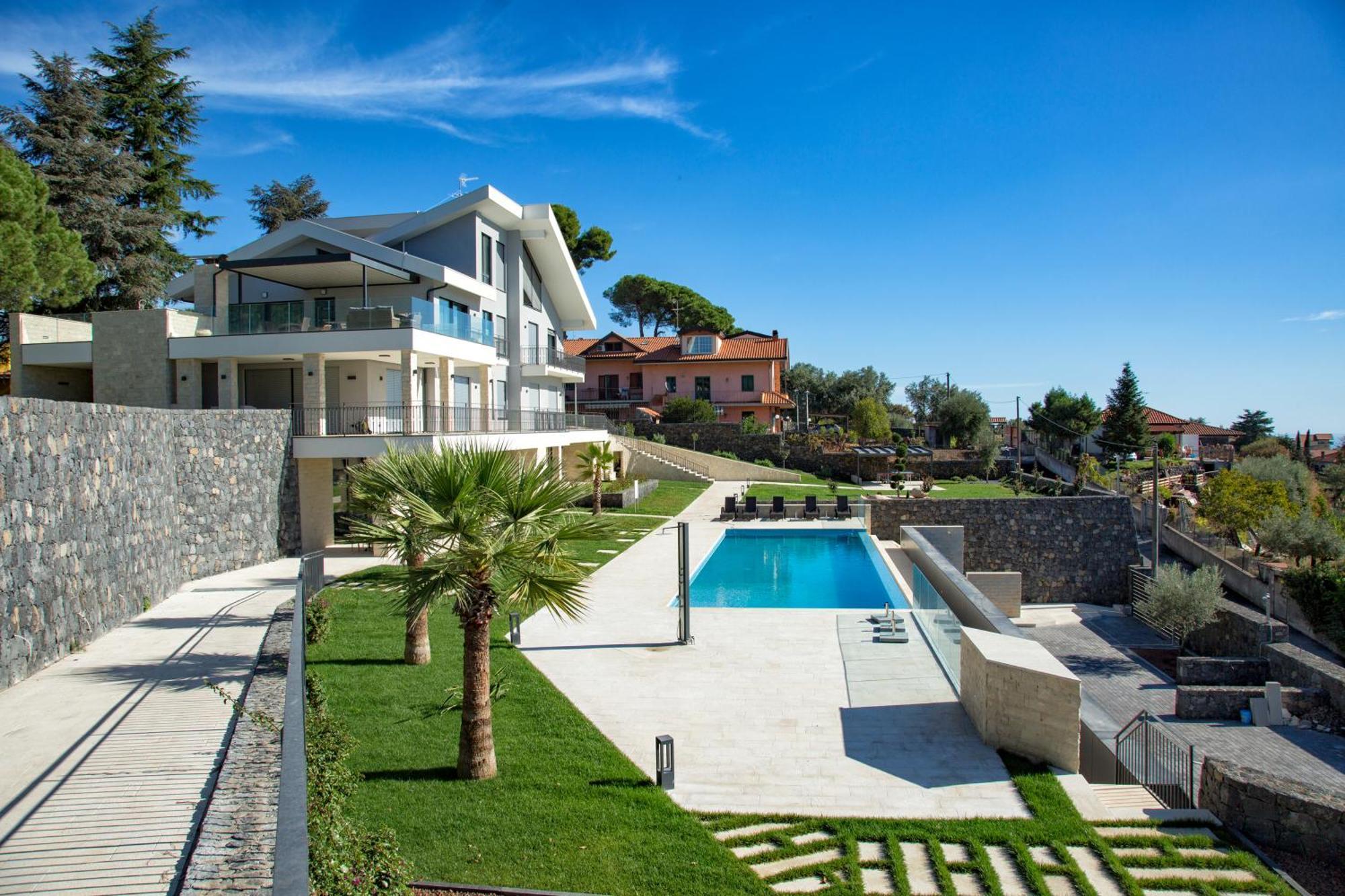 Villa Rita Pool & Spa Mascalucia Exteriör bild