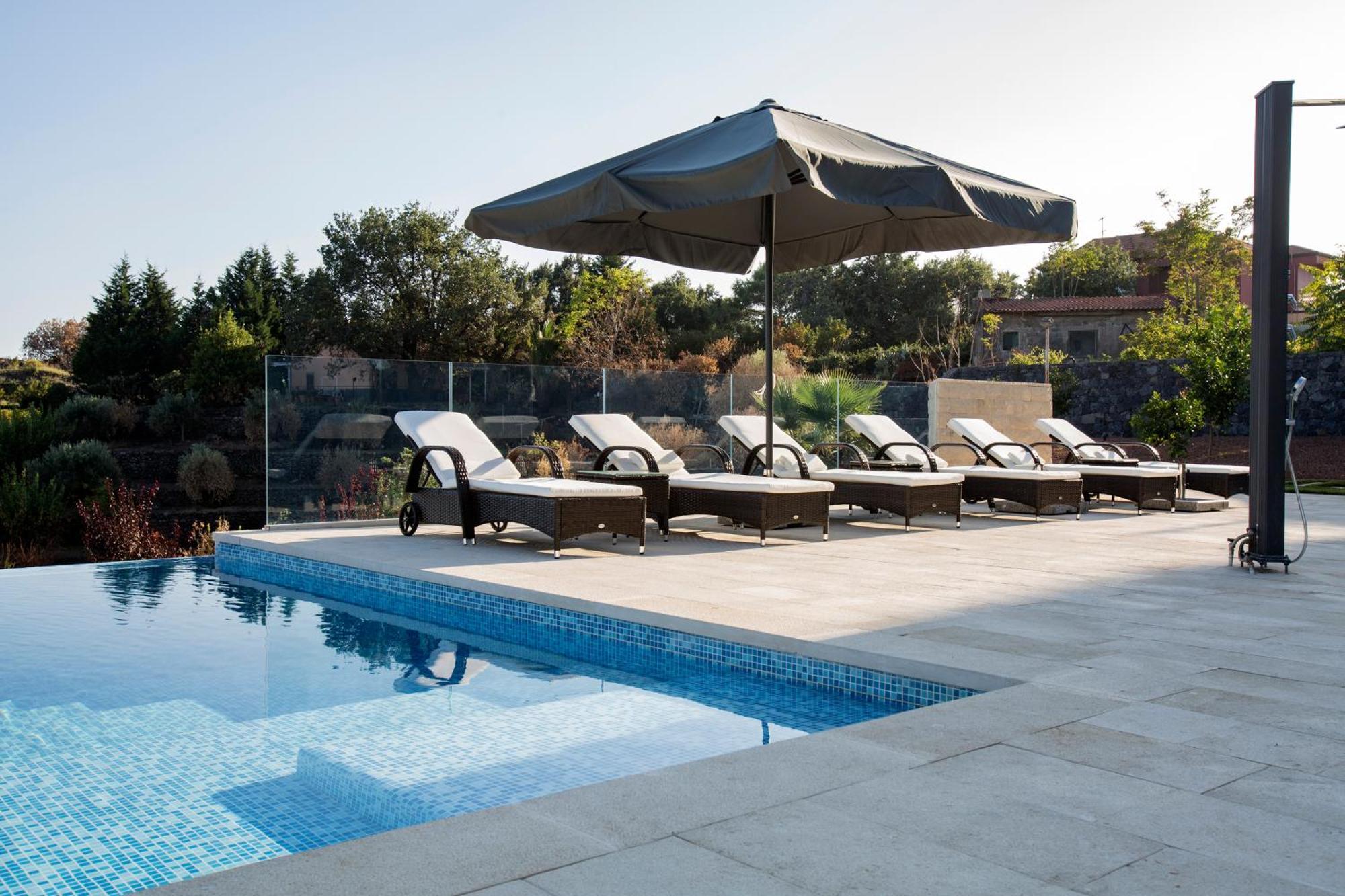 Villa Rita Pool & Spa Mascalucia Exteriör bild