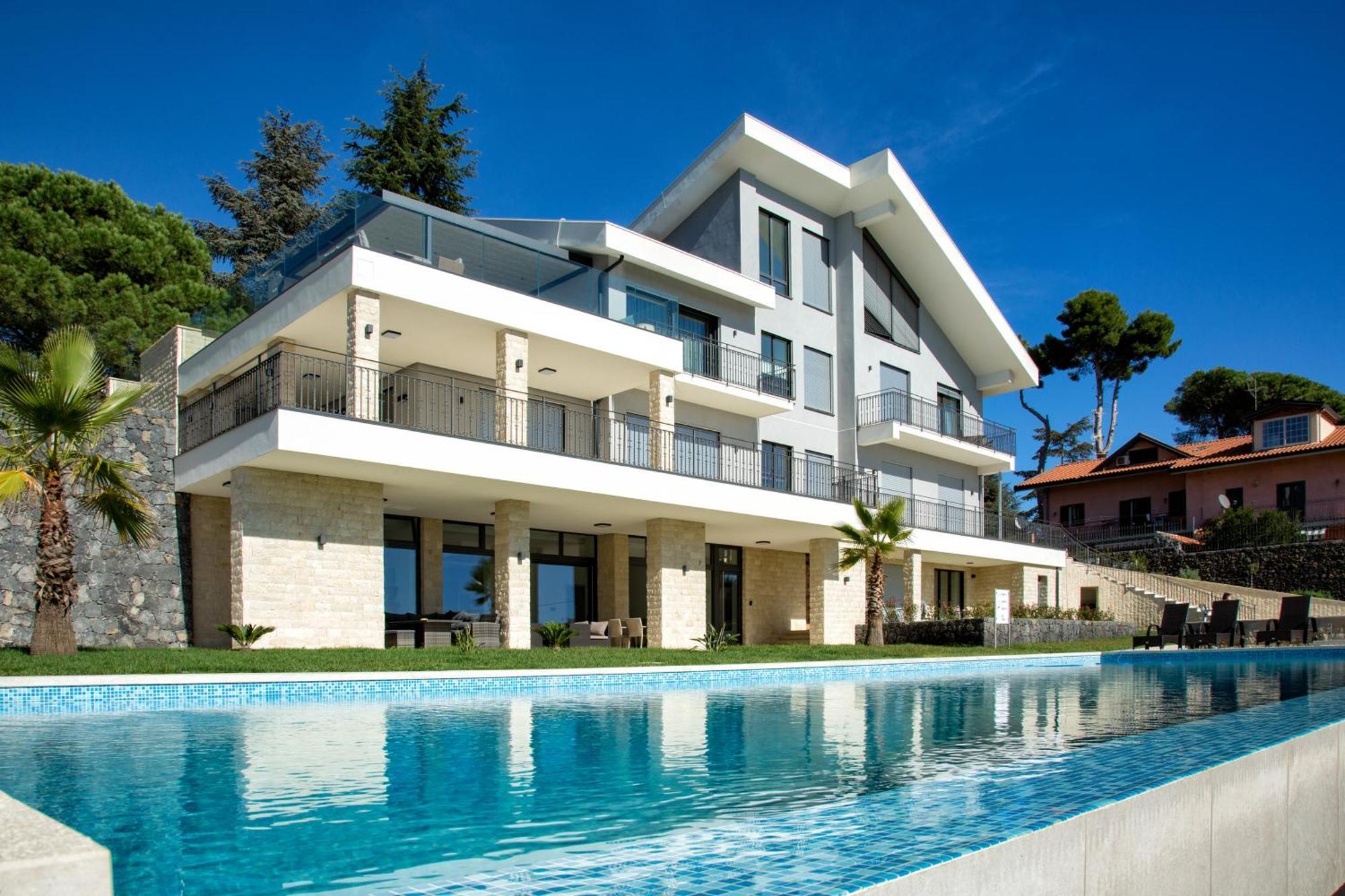 Villa Rita Pool & Spa Mascalucia Exteriör bild