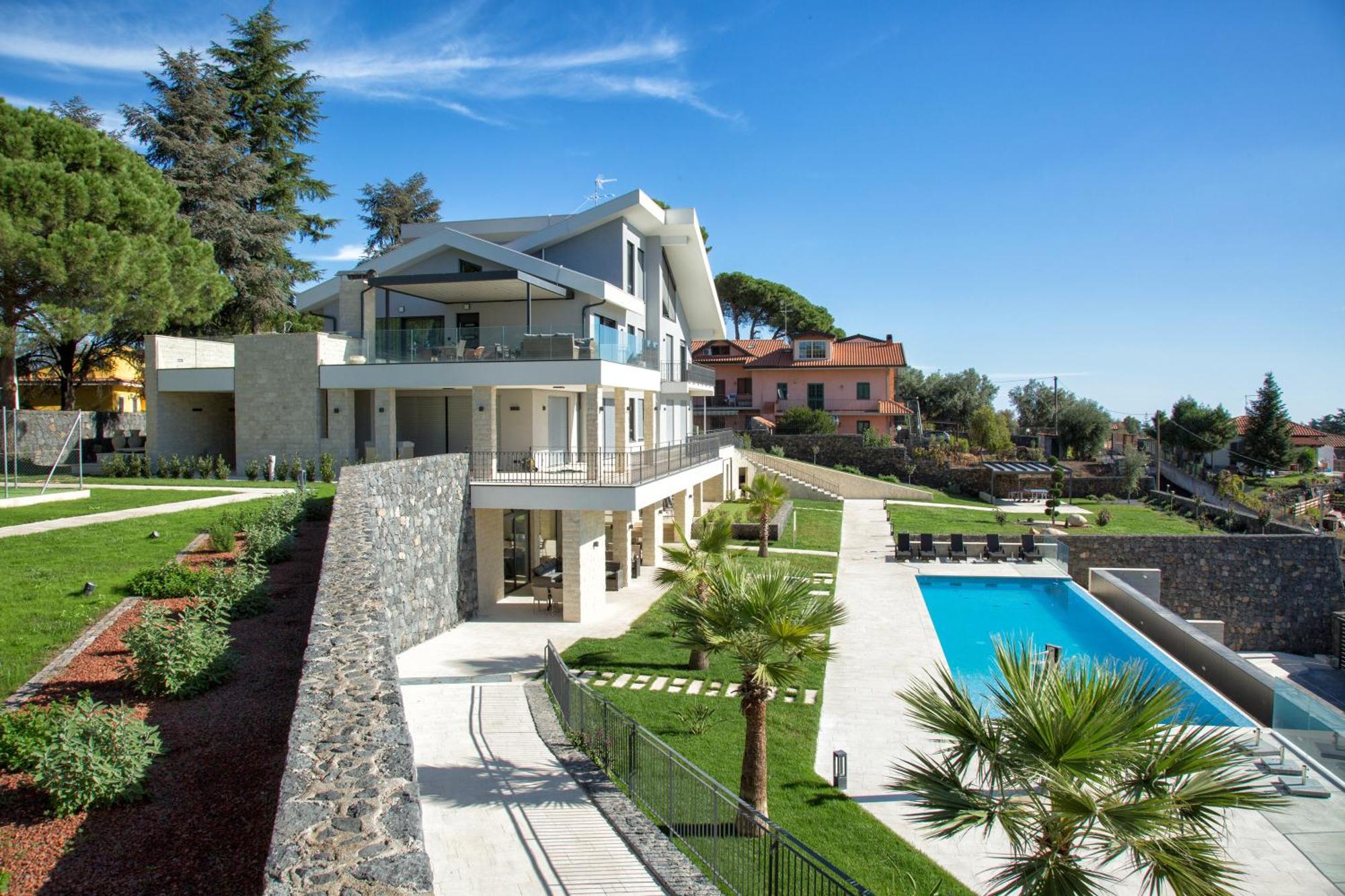 Villa Rita Pool & Spa Mascalucia Exteriör bild